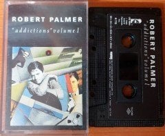 ROBERT PALMER - ADDICTIONS VOLUME 1 (1989) MMY CASSETTE MADE IN TURKEY ''USED'' PAPER LABEL