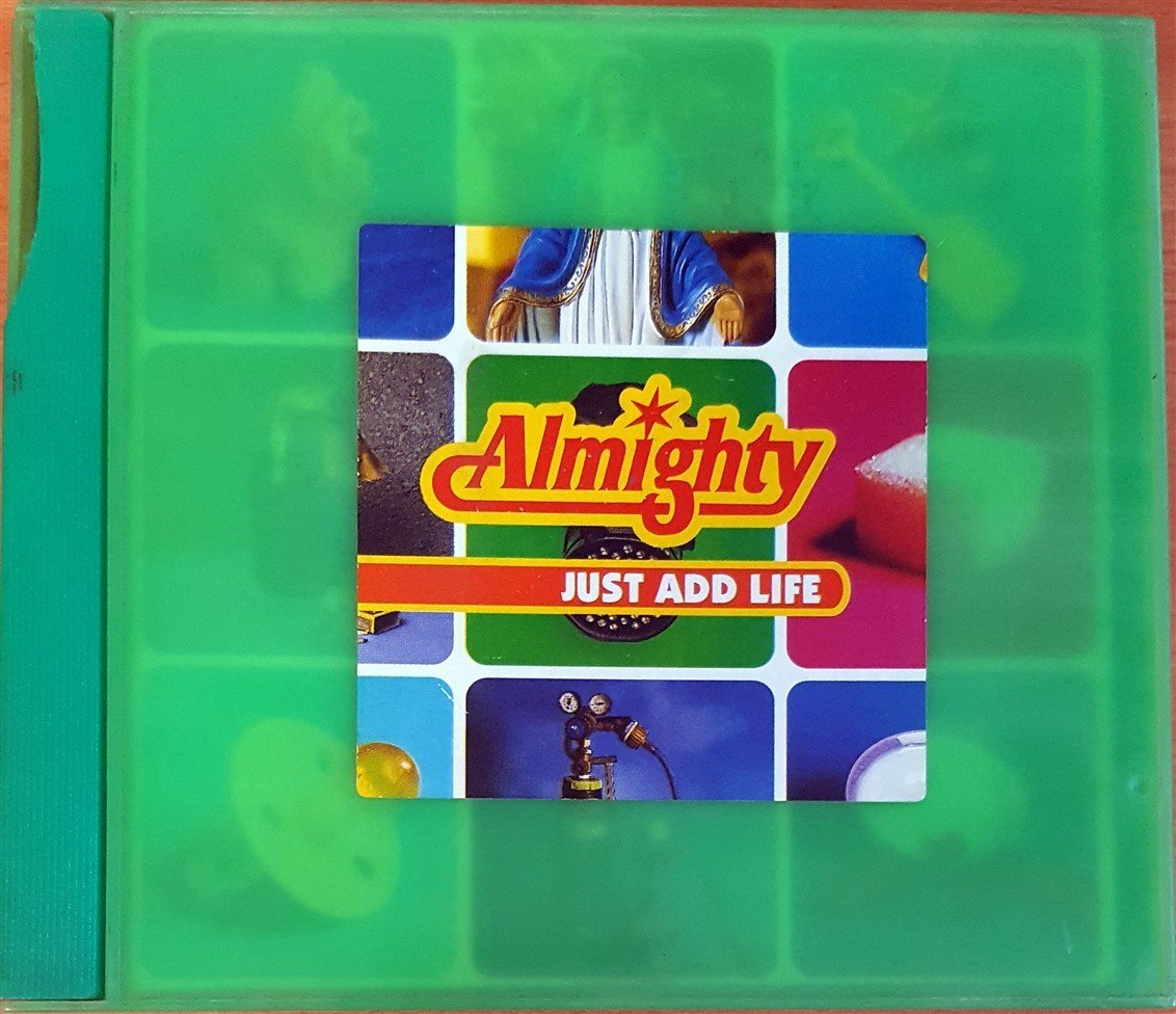 ALMIGHTY - JUST ADD LIFE (1996) MADE IN UK / CHRYSALIS CD 2.EL
