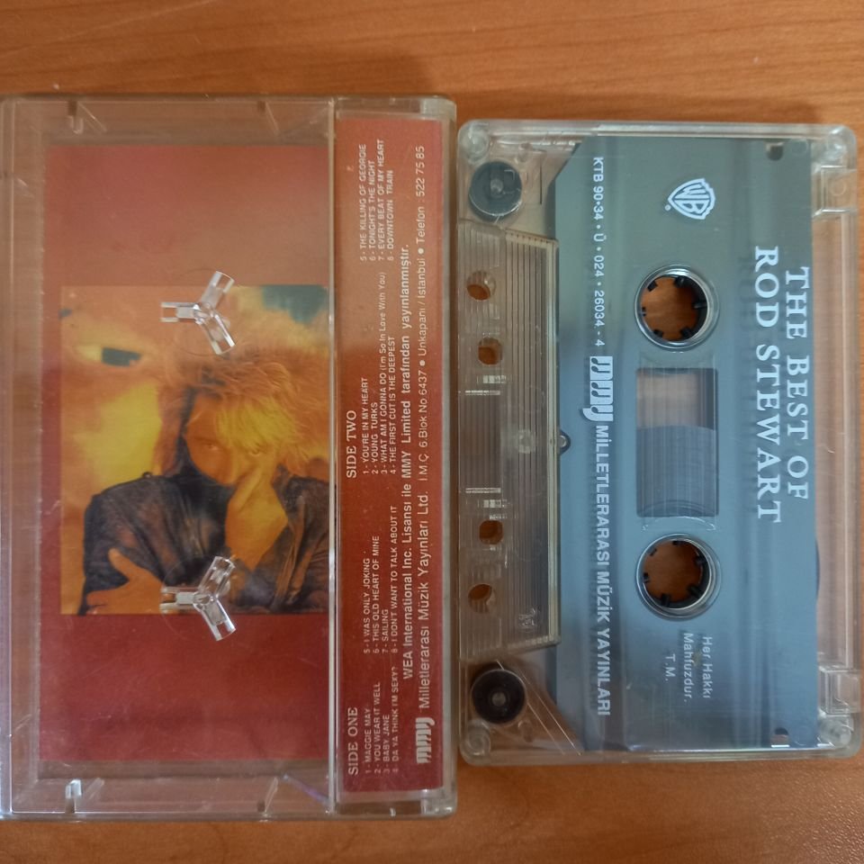 ROD STEWART – THE BEST OF ROD STEWART (1990) - KASET 2.EL