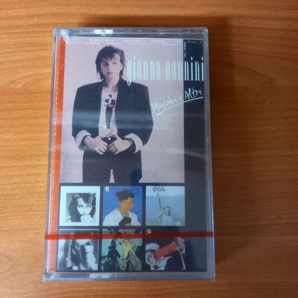 GIANNA NANNINI - MASCHI E ALTRI (1989) - KASET AMBALAJINDA SIFIR