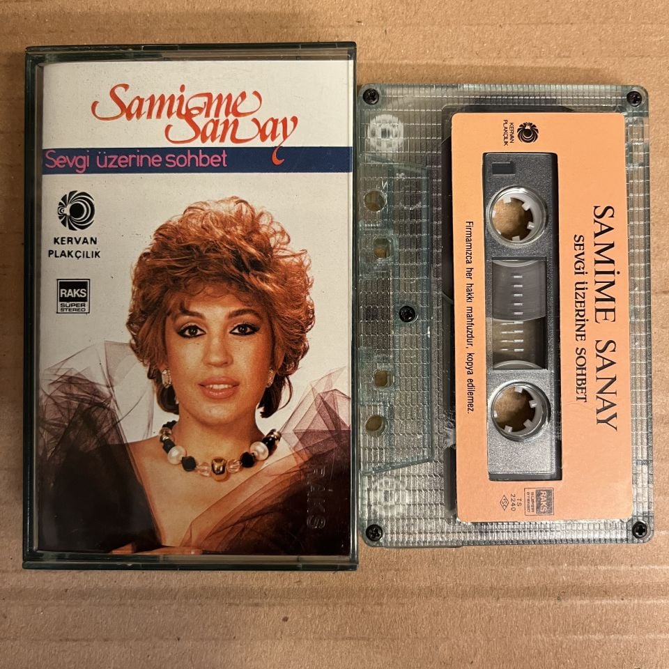 SAMİME SANAY - SEVGİ ÜZERİNE SOHBET (1985) - KASET 2.EL