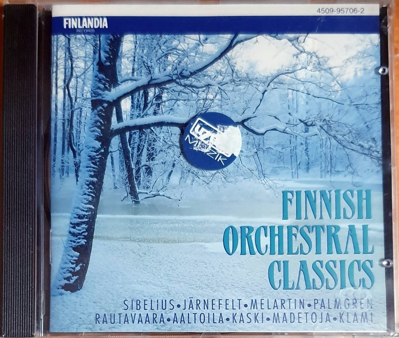 FINNISH ORCHESTRAL CLASSICS: SIBELIUS, MELARTIN, KASKI, KLAMI (1994) - CD FINLANDIA RECORDS SIFIR