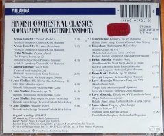 FINNISH ORCHESTRAL CLASSICS: SIBELIUS, MELARTIN, KASKI, KLAMI (1994) - CD FINLANDIA RECORDS SIFIR