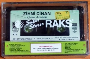 ZİHNİ CİNAN - GELİN ARABASI (1988) - KASET SIFIR