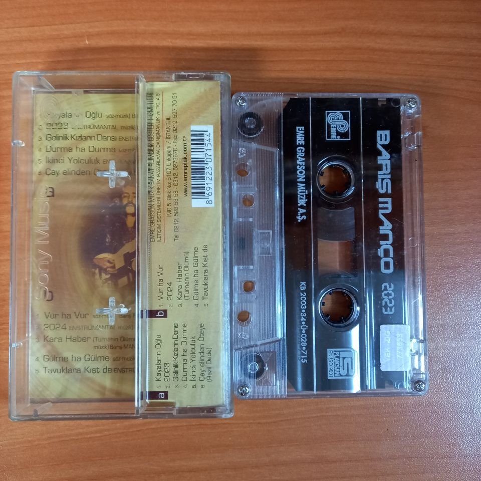 BARIŞ MANÇO - 2023 (2003) - KASET 2.EL
