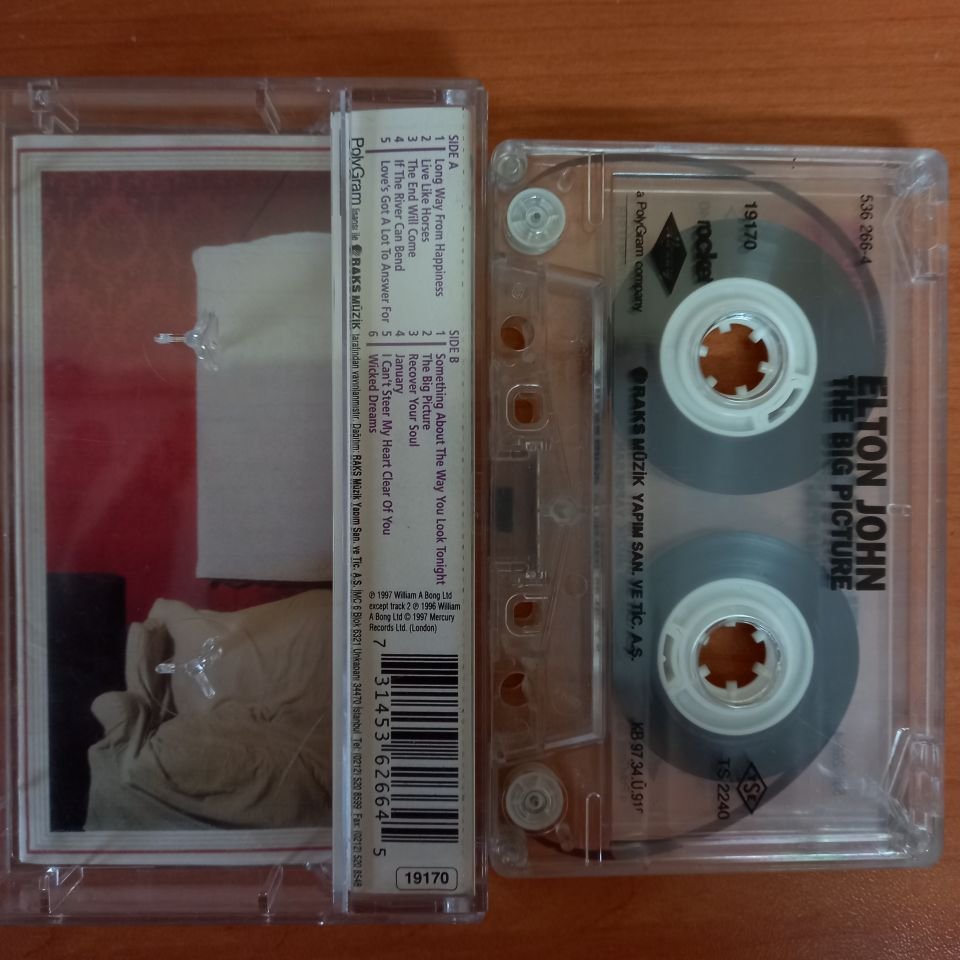 ELTON JOHN – THE BIG PICTURE (1997) - KASET 2.EL