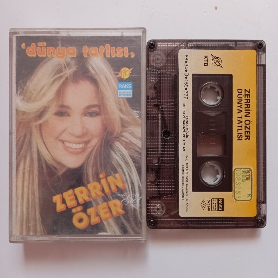 ZERRİN ÖZER - DÜNYA TATLISI (1988) - KASET 2.EL