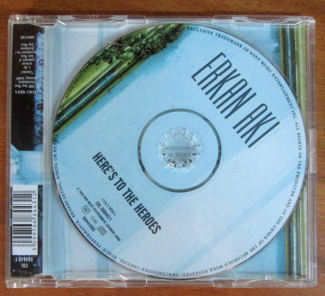 ERKAN AKI - HERE'S TO THE HEROES SINGLE CD 2.EL