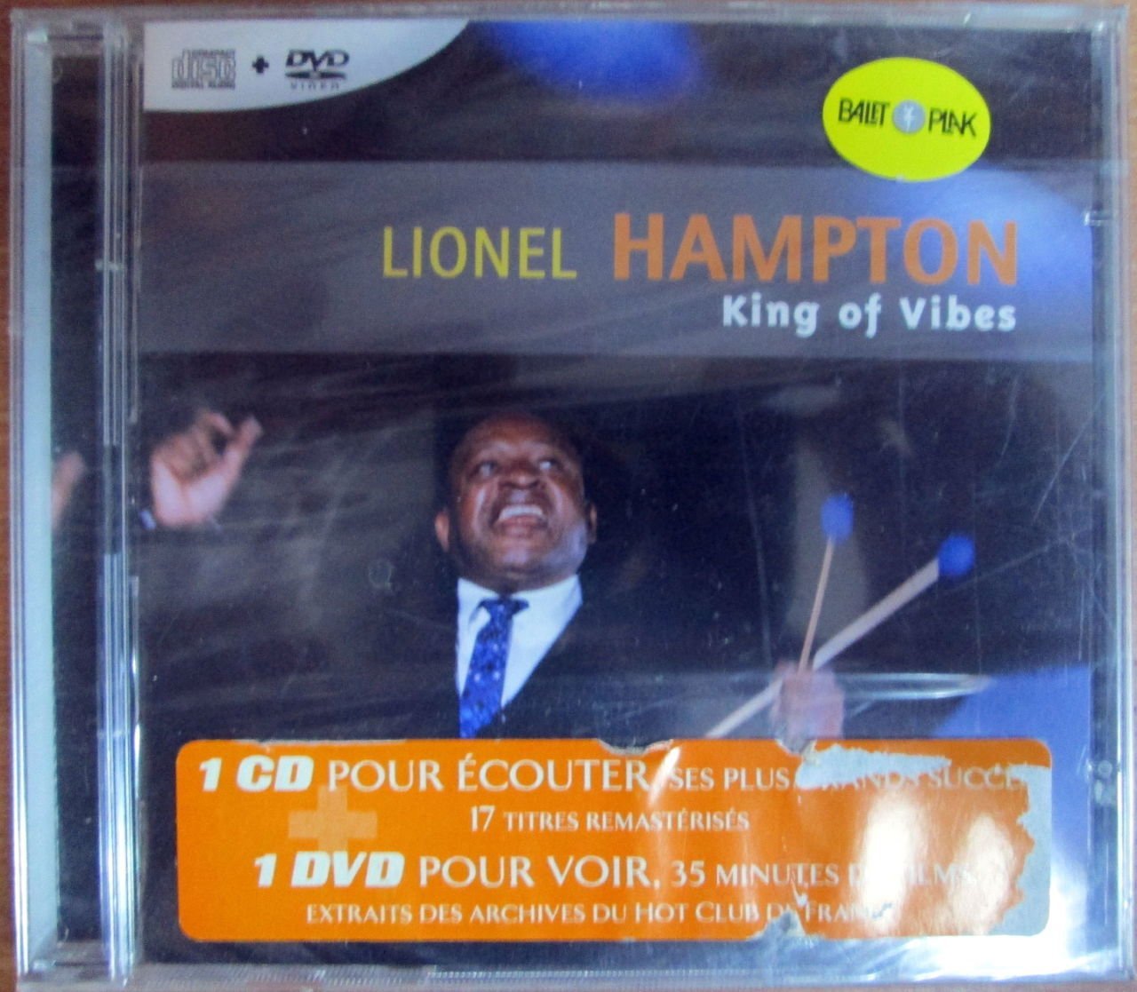 LIONEL HAMPTON - KING OF VIBES CD+DVD SIFIR