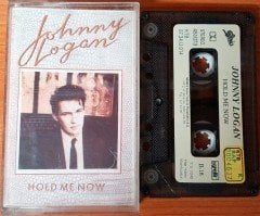 JOHNNY LOGAN - HOLD ME NOW (1987) UZELLI CASSETTE MADE IN TURKEY ''USED'' PAPER LABEL