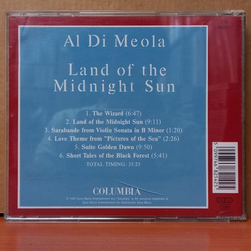 AL DI MEOLA – LAND OF THE MIDNIGHT SUN (1991) - CD 2.EL