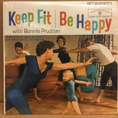 AEROBIC KEEP FIT BE HAPPY WITH BONNIE PRUDDEN 1959 2.EL PLAK