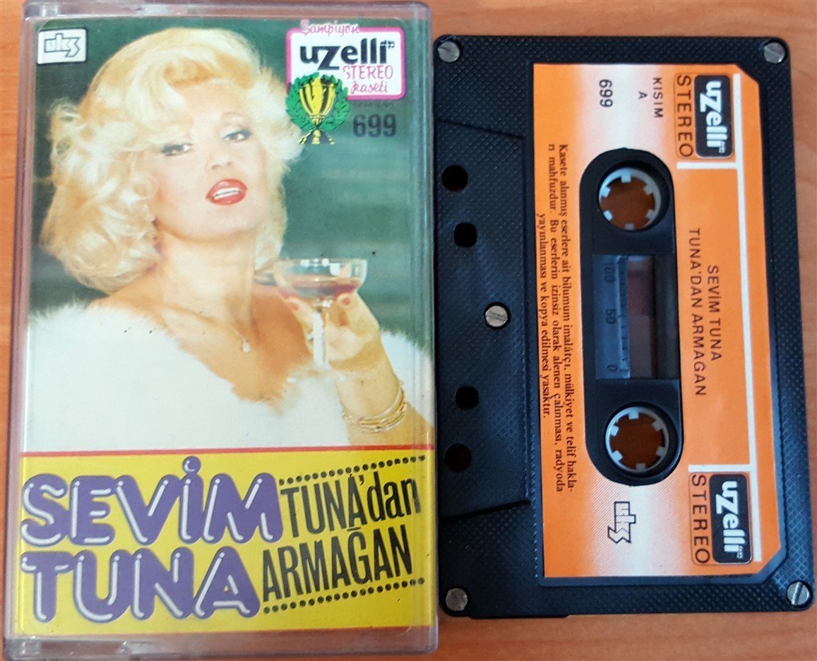 SEVİM TUNA - TUNA'DAN ARMAĞAN / UZELLİ KASET 2.EL