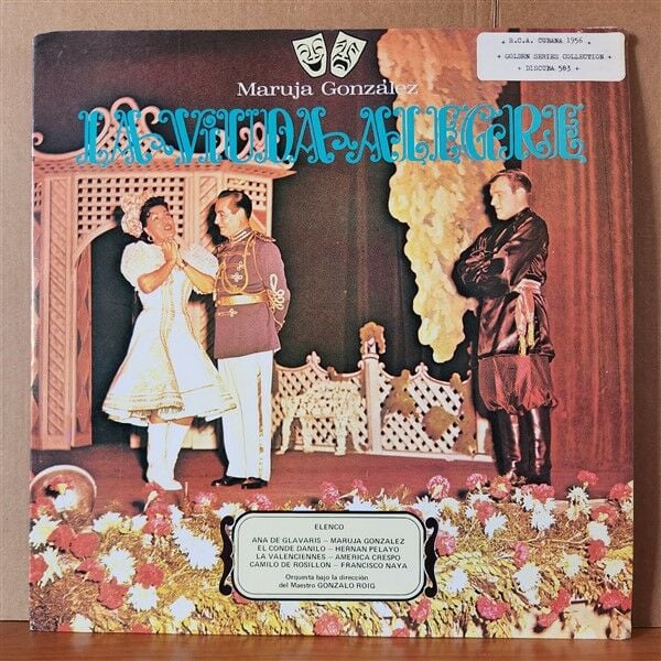 MARUJA GONZALES / LA VIUDA ALEGRE - LP 2.EL PLAK
