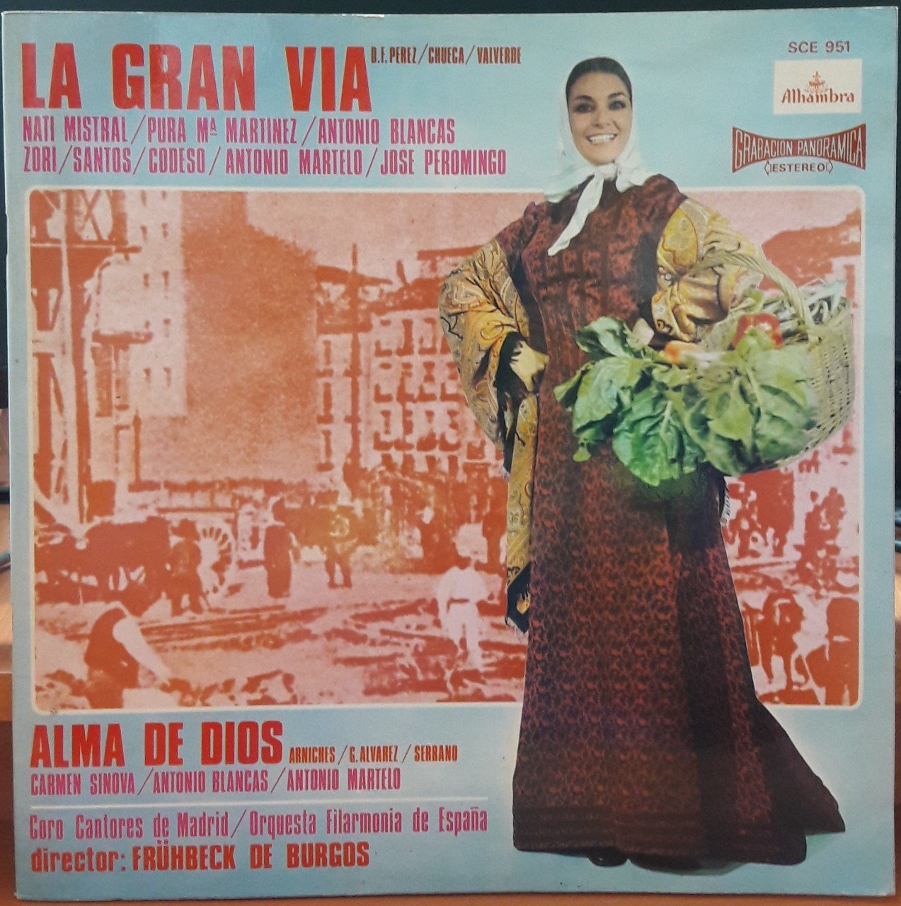 LA GRAN VIA - ALMA DE DIOS - ORQUESTA FILARMONIA DE ESPAÑA, FRÜHBECK DE BURGOS - PLAK 2.EL
