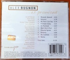 ALEX BUGNON - AS PROMISED (2000) - CD NARADA SMOOTH JAZZ , POP JAZZ 2.EL