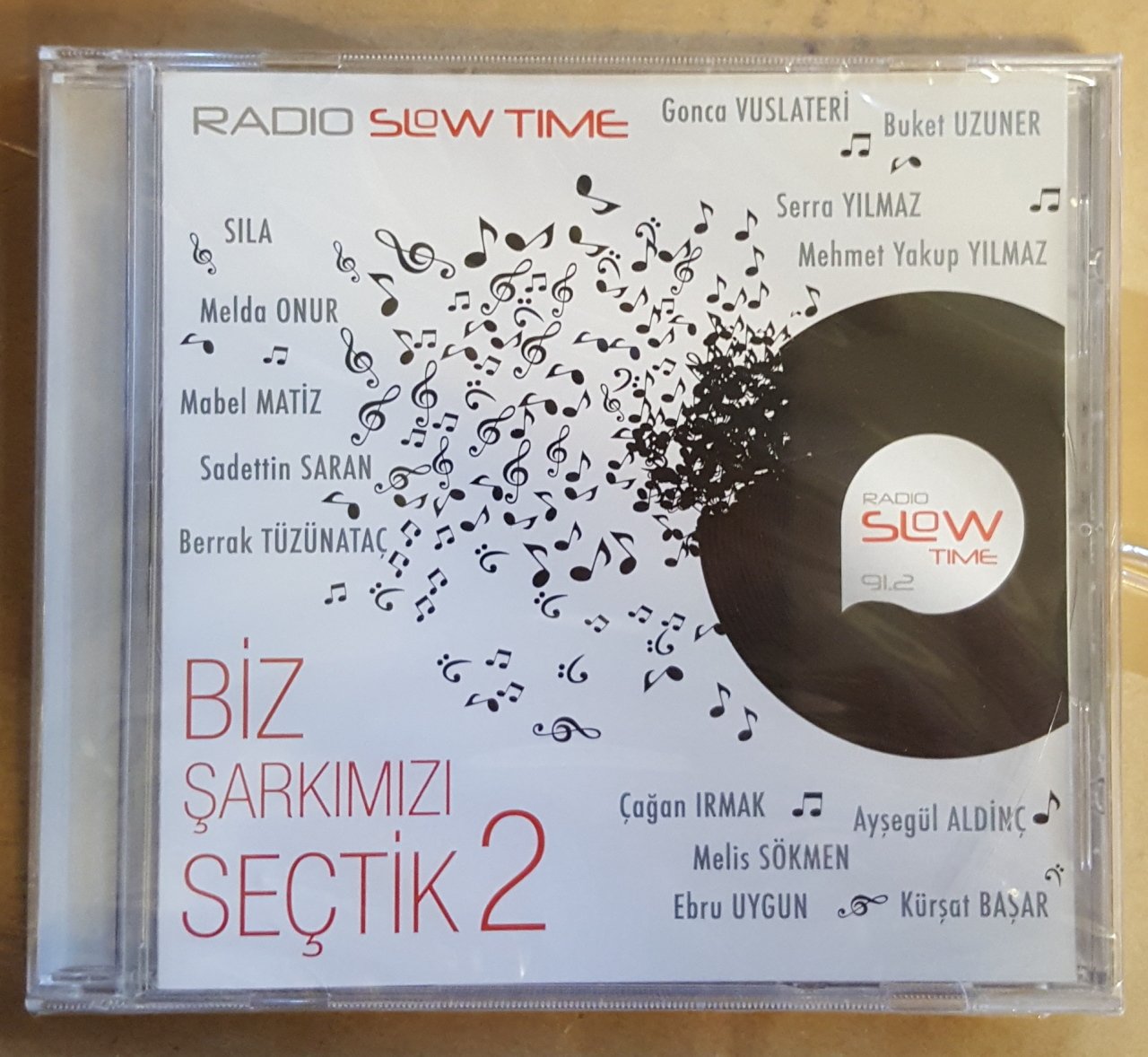 RADIO SLOW TIME - BİZ ŞARKIMIZI SEÇTİK 2 / ÇEŞİTLİ SANATÇILAR (2016) - CD SIFIR