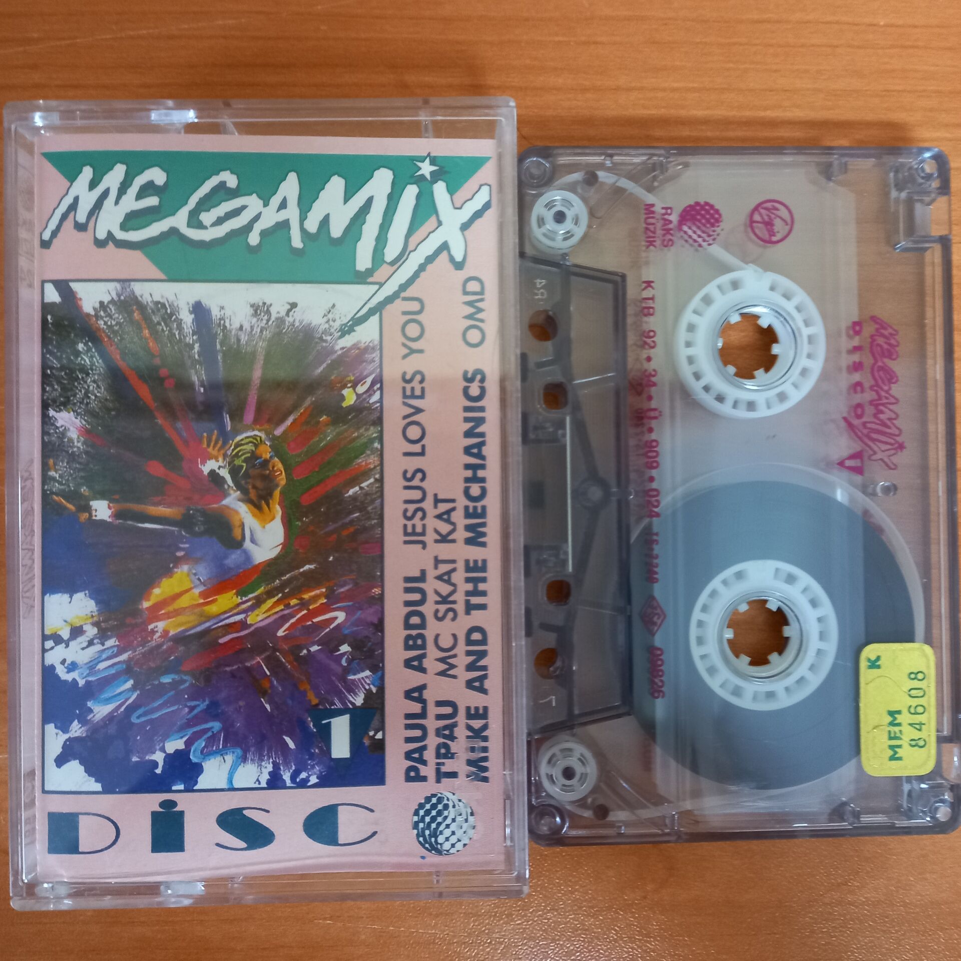 MEGAMIX DISCO 1 (1992) - KASET 2.EL