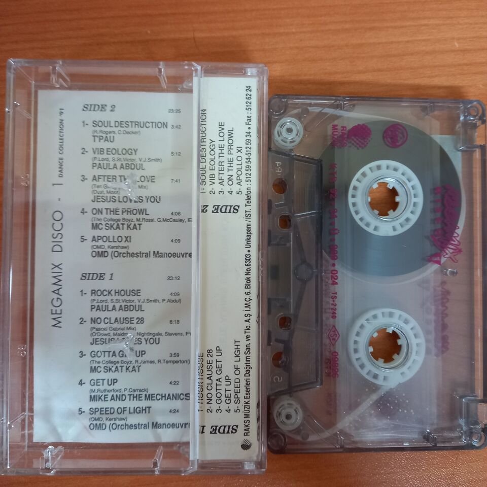 MEGAMIX DISCO 1 (1992) - KASET 2.EL