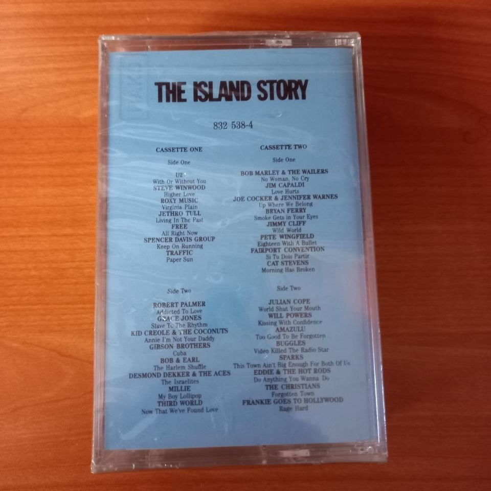 THE ISLAND STORY / U2, BOB MARLEY, GRACE JONES, CAT STEVENS, TRAFFIC - 2 KASET AMBALAJINDA SIFIR