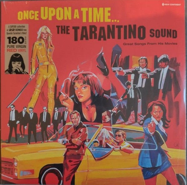 ONCE UPON A TIME.. THE TARANTINO SOUND GREAT SONGS FROM HIS MOVIES (2024) - LP RED COLORED SIFIR PLAK