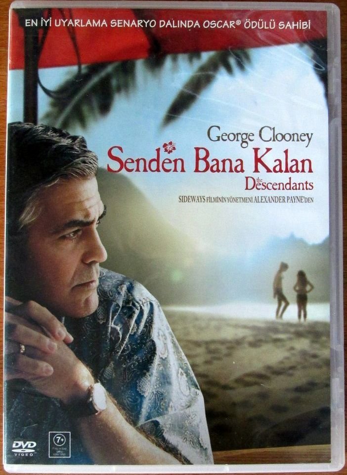 SENDEN BANA KALAN - The DESCENDANTS - GEORGE CLOONEY - ALEXANDER PAYNE - DVD 2.EL