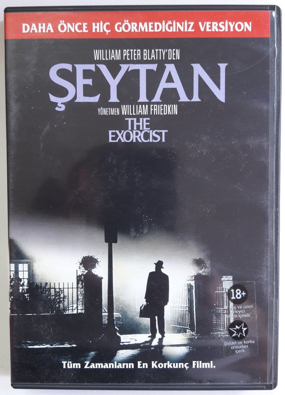 THE EXORCIST - ŞEYTAN - ELLEN BURSTYN - MAX VON SYDOW - WILLIAM FRIEDKIN - DVD 2.EL