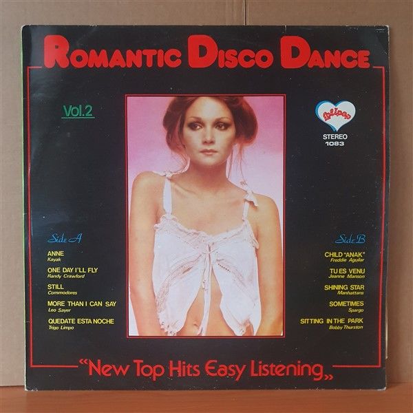 ROMANTIC DISCO DANCE VOL.2 / KAYAK, RANDY CRAWFORD, LEO SAYER, FREDDIE AGUILAR, SPARGO, MANHATTANS - LP YERLİ BASKI 2.EL PLAK