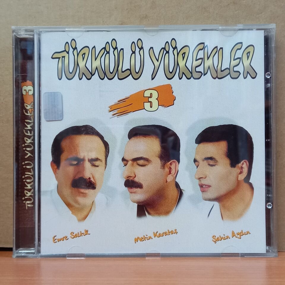 EMRE SALTUK, METİN KARATAŞ, ŞAHİN AYDIN - TÜRKÜLÜ YÜREKLER 3 - CD 2.EL