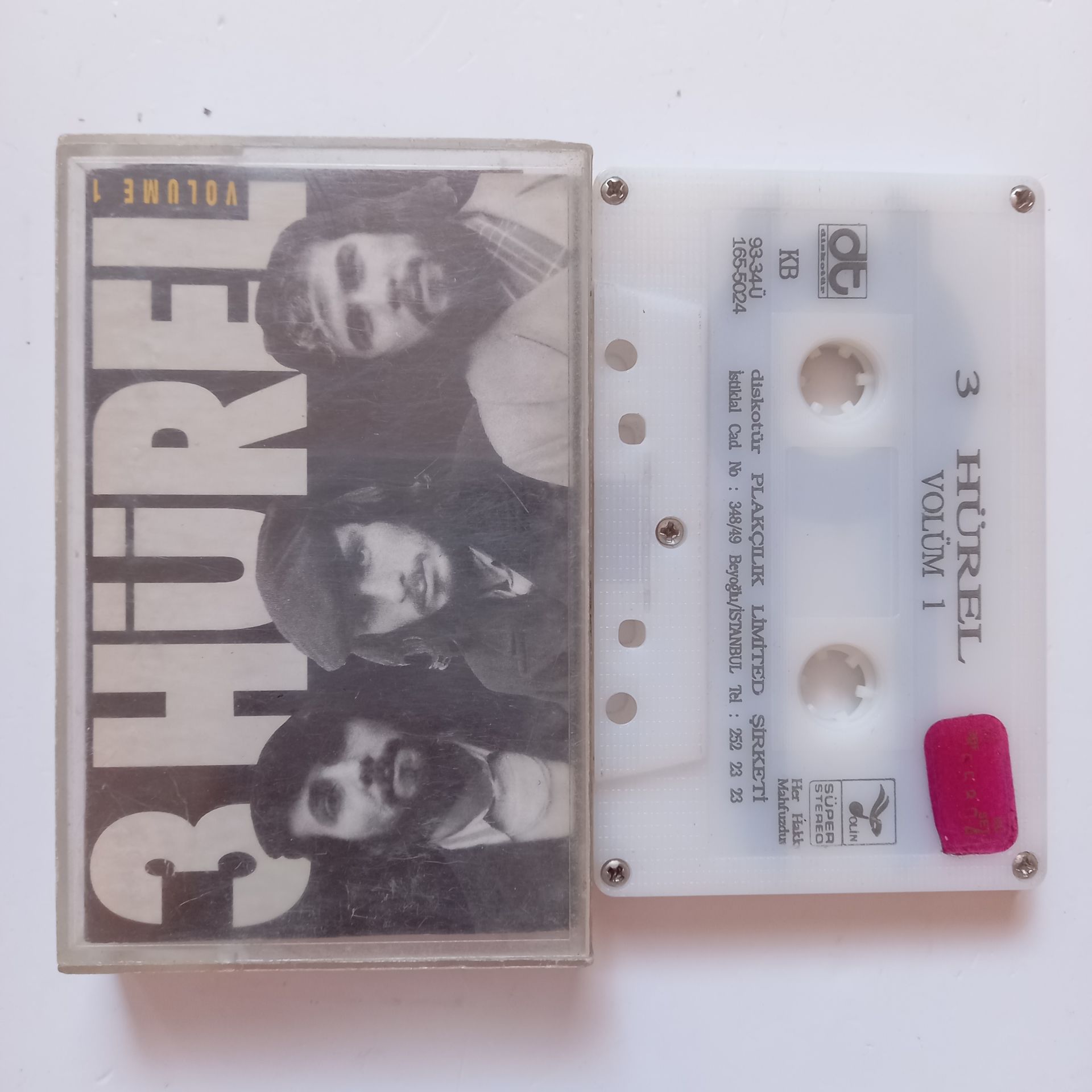 3 HÜREL - VOLUME 1 (1993) - KASET 2.EL