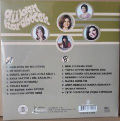 GÜLDEN KARABÖCEK - 1971-1973 - LP YEŞİL KAPAK SIFIR PLAK 2021 BASKI