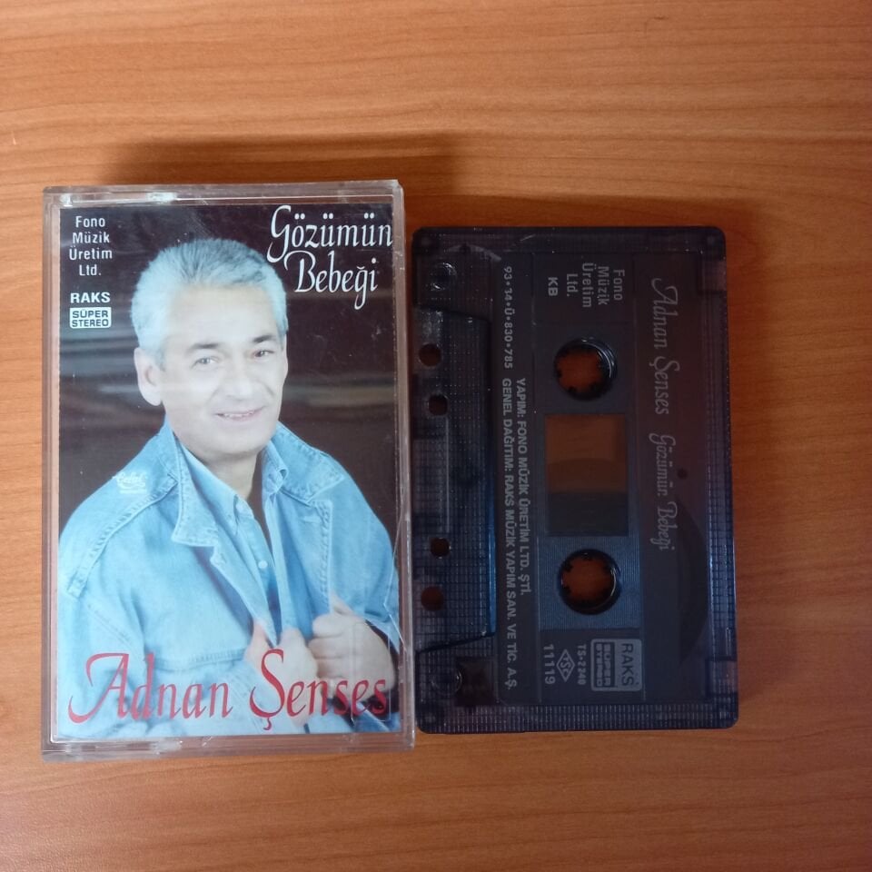 ADNAN ŞENSES - GÖZÜMÜN BEBEĞİ (1993) - KASET 2.EL