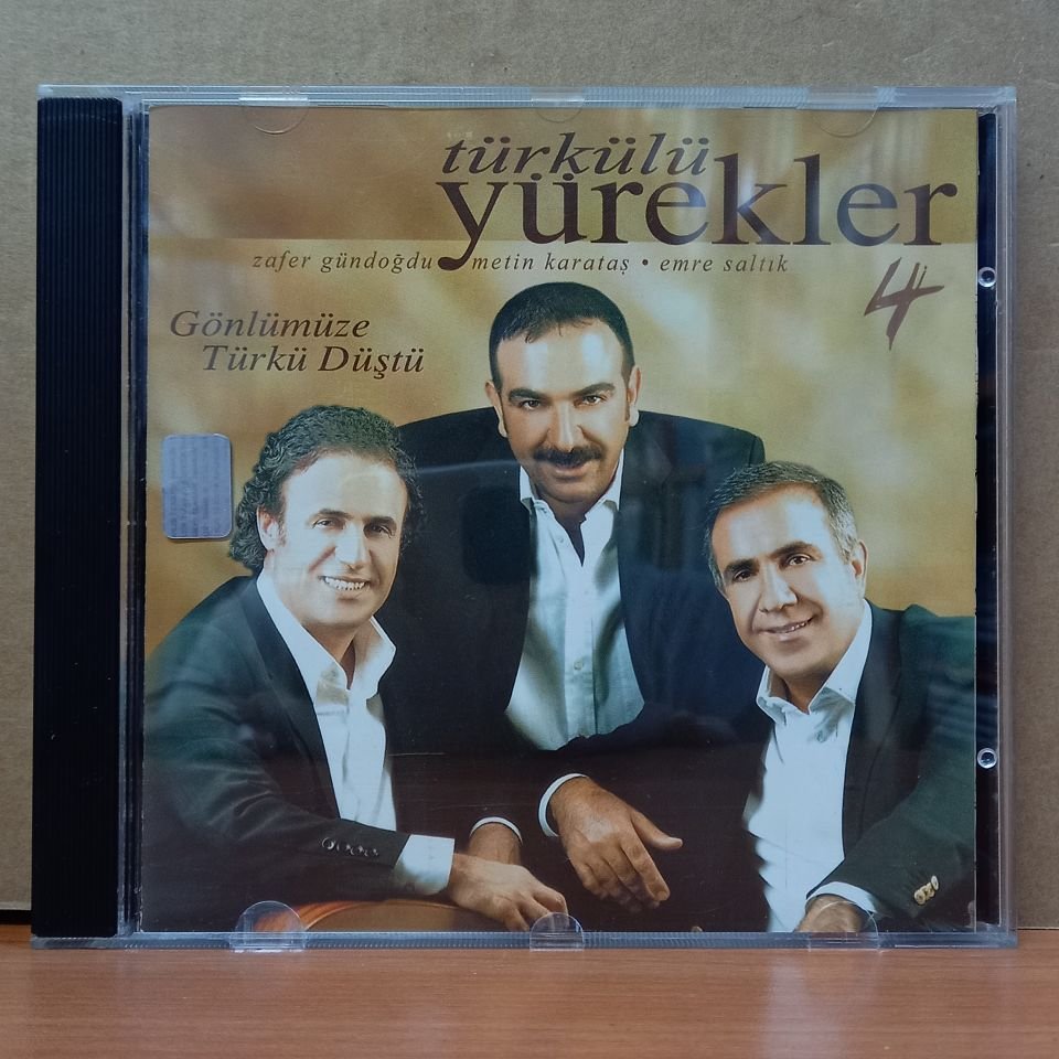EMRE SALTUK, METİN KARATAŞ, ŞAHİN AYDIN - TÜRKÜLÜ YÜREKLER 4 - CD 2.EL