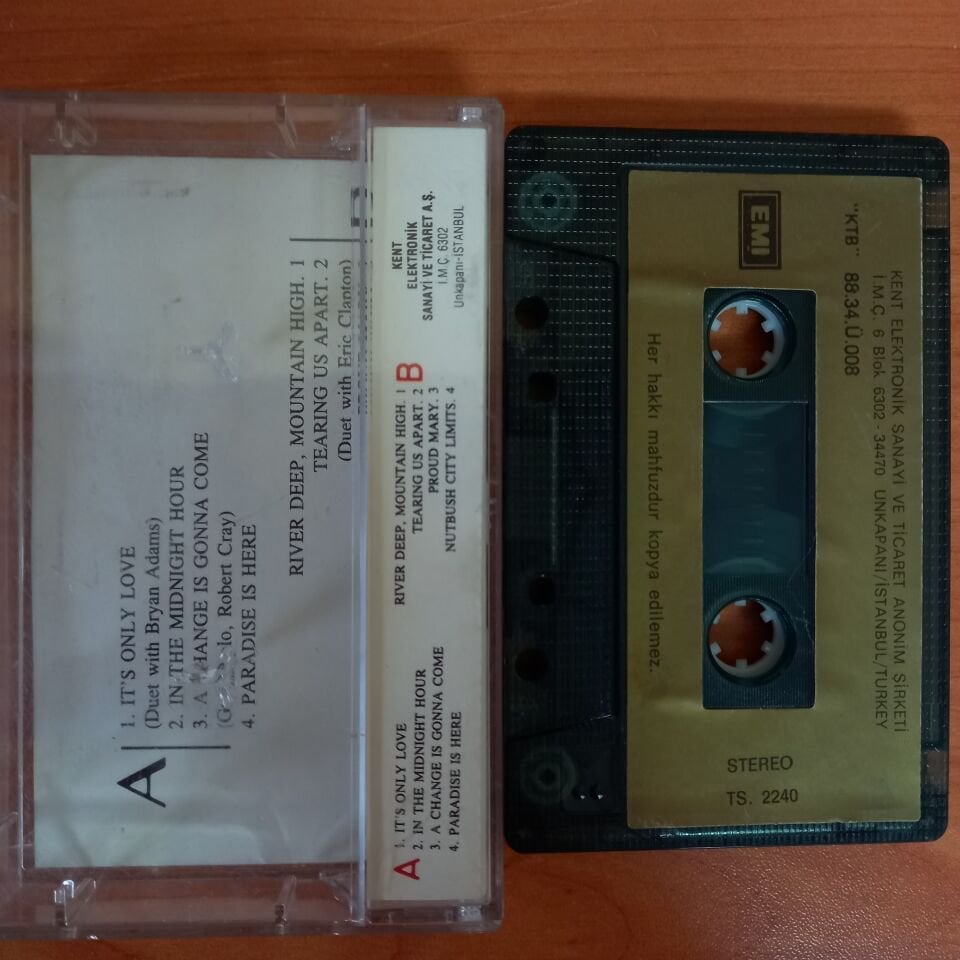 TINA TURNER - LIVE IN EUROPE (3) (1988) - KASET 2.EL
