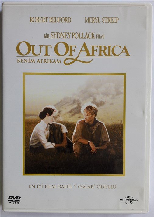 OUT OF AFRICA - BENİM AFRİKAM - ROBERT REDFORD - MERYL STREEP - SYDNEY POLLACK - DVD 2.EL