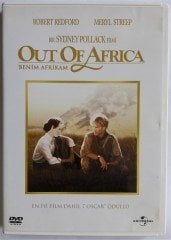 OUT OF AFRICA - BENİM AFRİKAM - ROBERT REDFORD - MERYL STREEP - SYDNEY POLLACK - DVD 2.EL