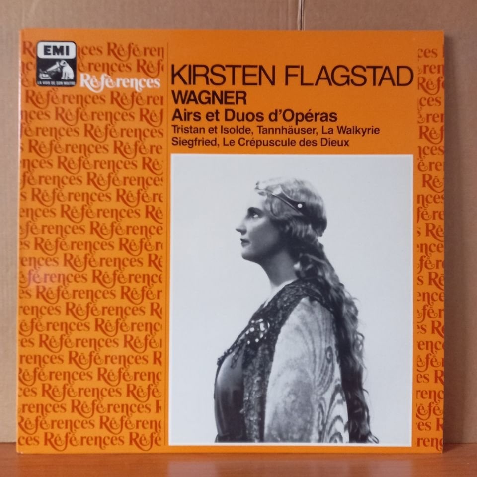 KIRSTEN FLAGSTAD – WAGNER - AIRS ET DUOS D'OPERAS (1987) - 2LP 2.EL PLAK