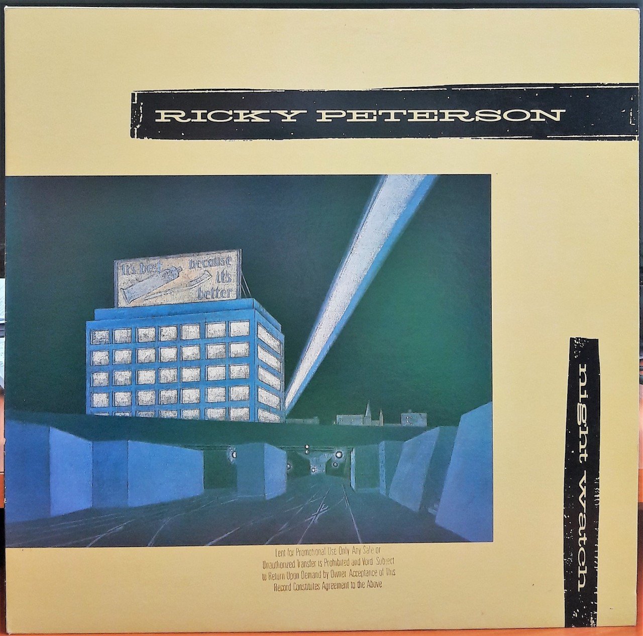 RICKY PETERSON - NIGHT WATCH (1990) - PLAK 2.EL