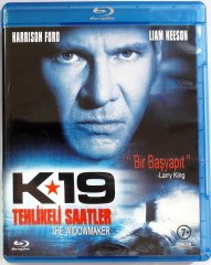 K 19 THE WIDOWMAKER - TEHLİKELİ SAATLER - HARRISON FORD - LIAM NEESON - BLURAY 2.EL