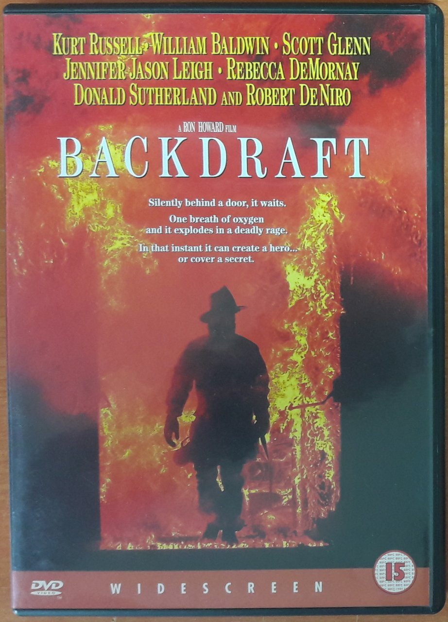 BACKDRAFT - KURT RUSSELL - ROBERT DE NIRO - RON HOWARD - DVD 2.EL TR ALTYAZI YOKTUR