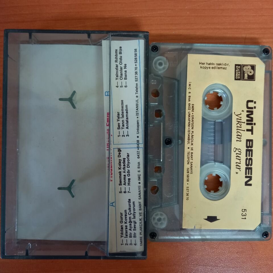 ÜMİT BESEN – YIKILAN GURUR - KASET 2.EL