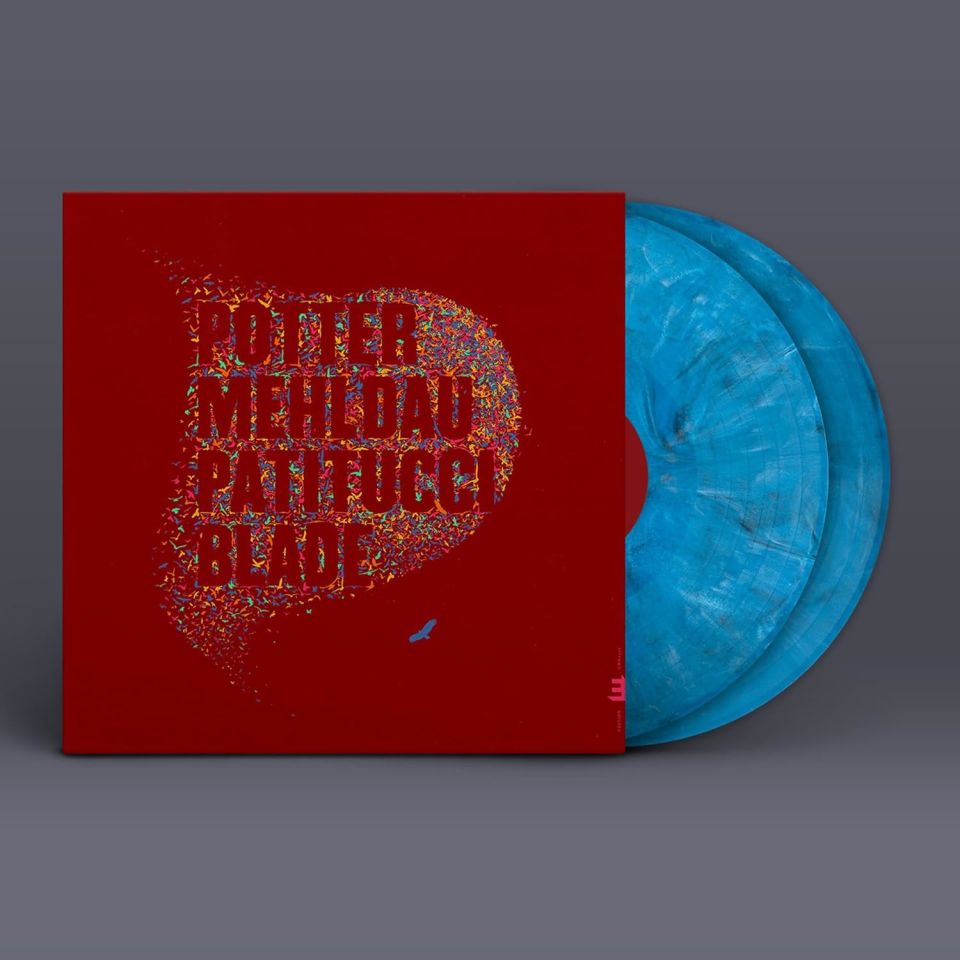 CHRIS POTTER - EAGLE'S POINT (2024) feat BRAD MEHLDAU JOHN PATITUCCI BRIAN BLADE - LP MARBLED BLUE COLOURED EDITION SIFIR PLAK
