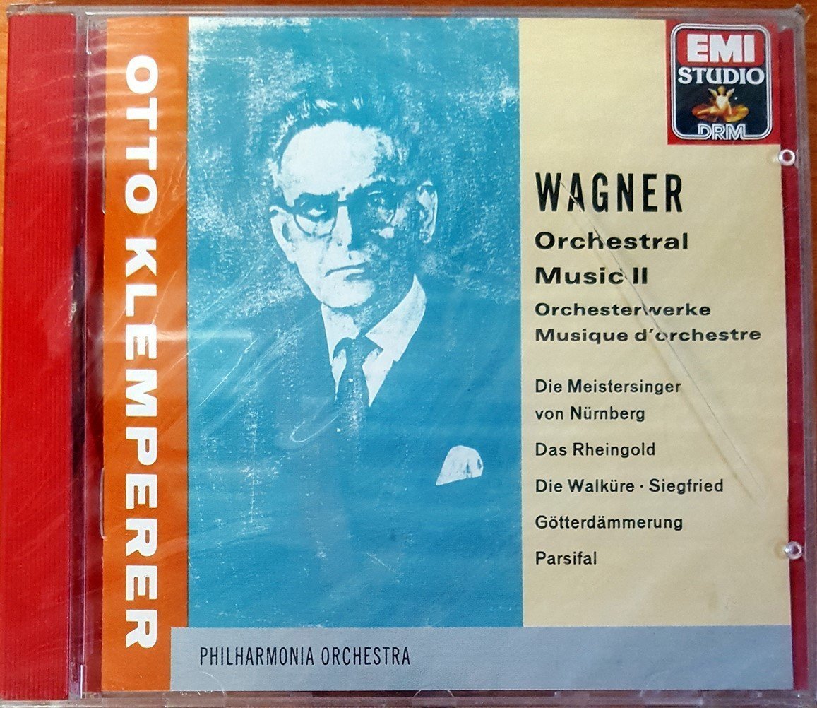 WAGNER - ORCHESTRAL MUSIC II / OTTO KLEMPERER (1990) CD SIFIR