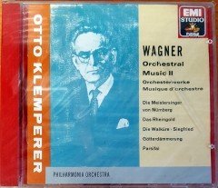 WAGNER - ORCHESTRAL MUSIC II / OTTO KLEMPERER (1990) CD SIFIR