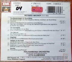 WAGNER - ORCHESTRAL MUSIC II / OTTO KLEMPERER (1990) CD SIFIR