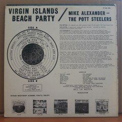 MIKE ALEXANDER AND THE POTT STEELERS - VIRGIN ISLANDS BEACH PARTY - LP 2.EL PLAK