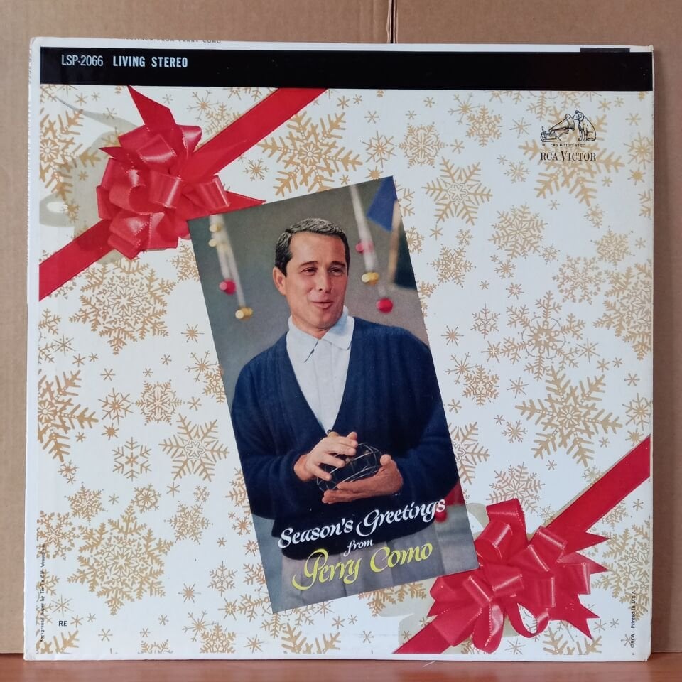 PERRY COMO – SEASON'S GREETINGS FROM PERRY COMO (1959) - LP 2.EL PLAK