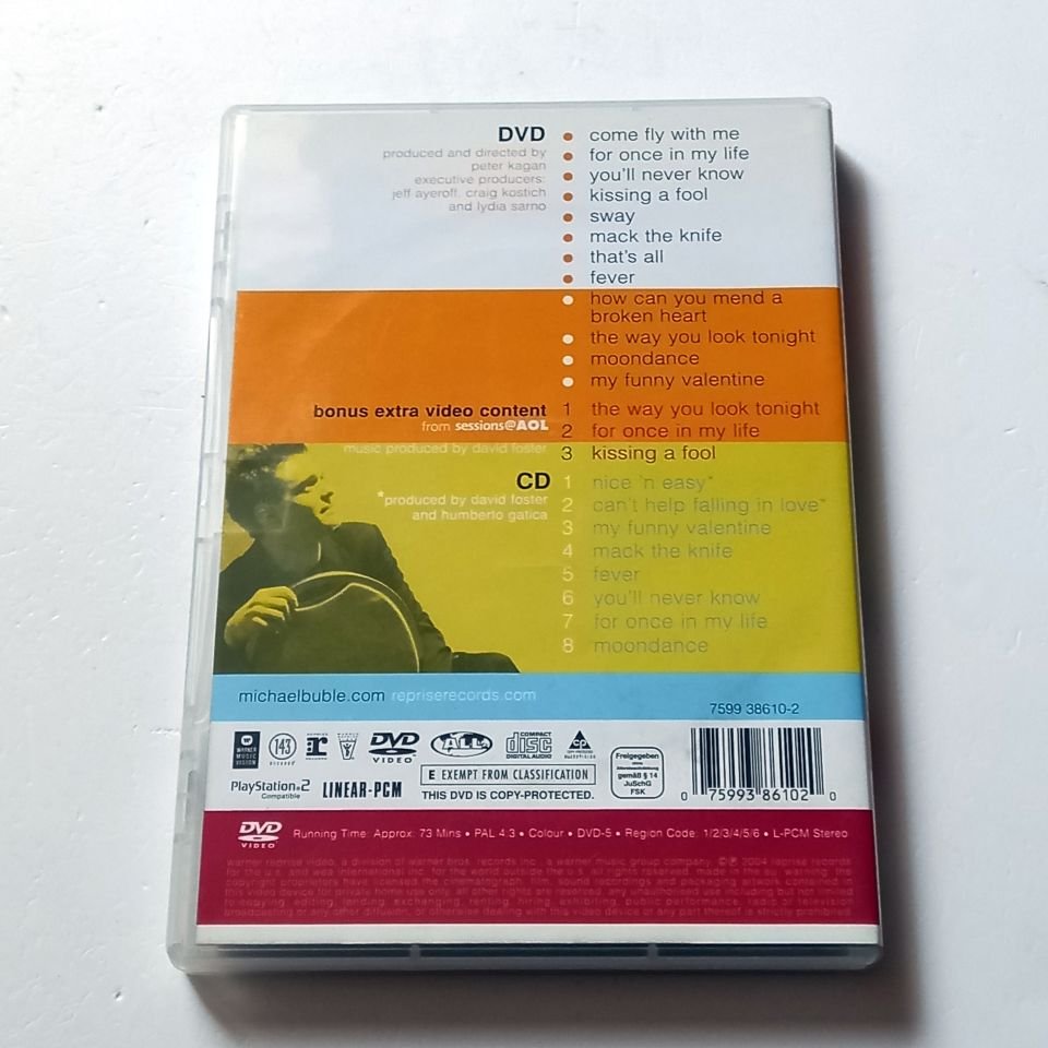 MICHAEL BUBLÉ - COME FLY WITH ME - DVD + CD 2 DİSK SET 2.EL