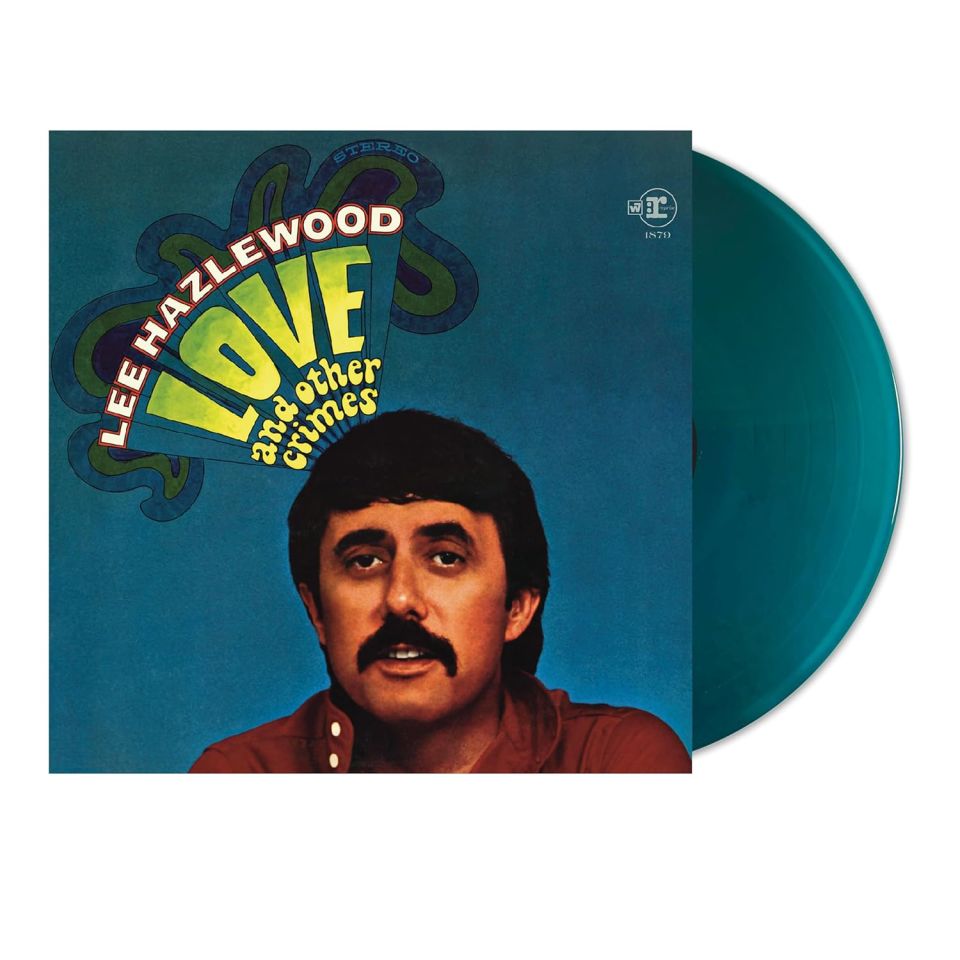 LEE HAZLEWOOD - LOVE AND OTHER CRIMES (1972) -  2025 LIMITED EDITION COLORED LP SIFIR PLAK
