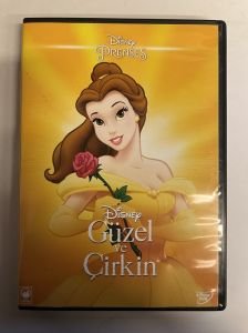 BEAUTY AND THE BEAST - GÜZEL VE ÇİRKİN - DISNEY ANİMASYONU - DVD 2.EL PRENSES VERSİYONU